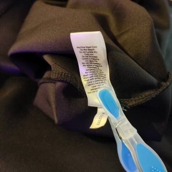 Venus Womens Dress Sleeveless Round Neck Panel Insert Ruffle Size XL Turkey - Picture 10 of 10